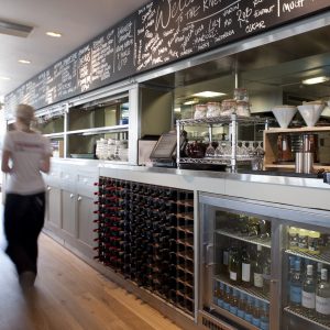 Ristorante Riverfront Londra – dettaglio 1